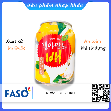 Nước lê 238ml